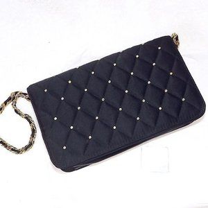 Vintage JAY HERBERT  Quilted Diamond Pattern Purse